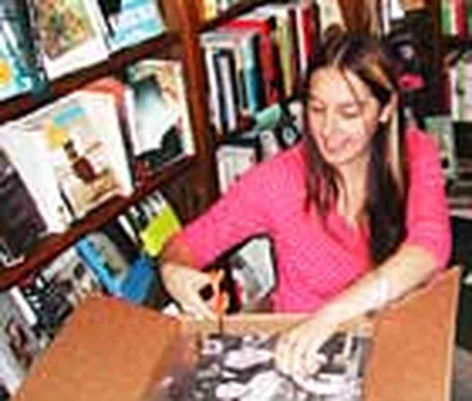 Lucia Silva, manager of Portrait of a Bookstore Lucia Silva, manager of Portrait of a Bookstore
