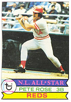 Pete Rose 1979 baseball card