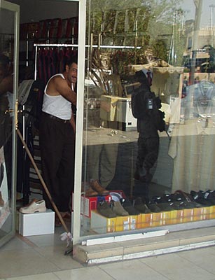 Baghdad shoe store