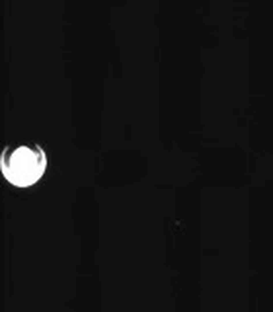 One of the last views of Beagle 2 One of the last views of Beagle 2