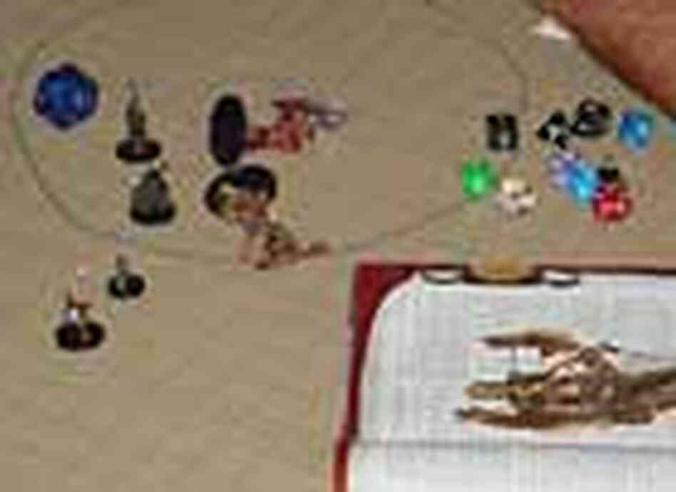 Tools of the trade: miniature figures and odd-sided dice Tools of the trade: miniature figures and odd-sided dice