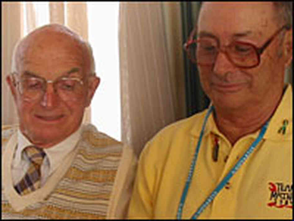 Dr. Joseph Murray (left) and Ronald Herrick Dr. Joseph Murray (left) and Ronald Herrick