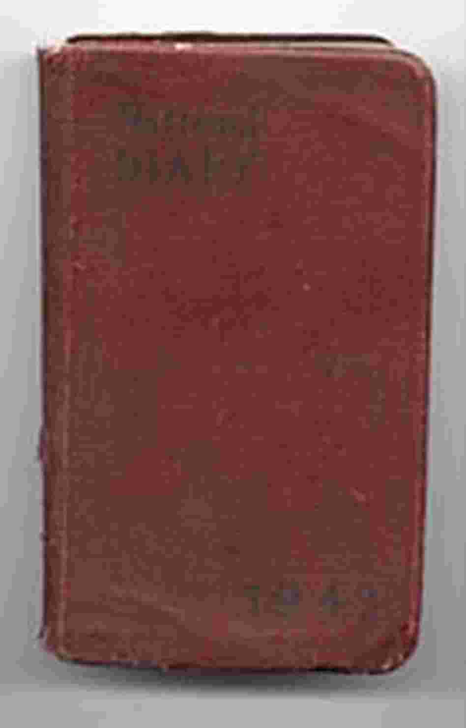 Diary cover