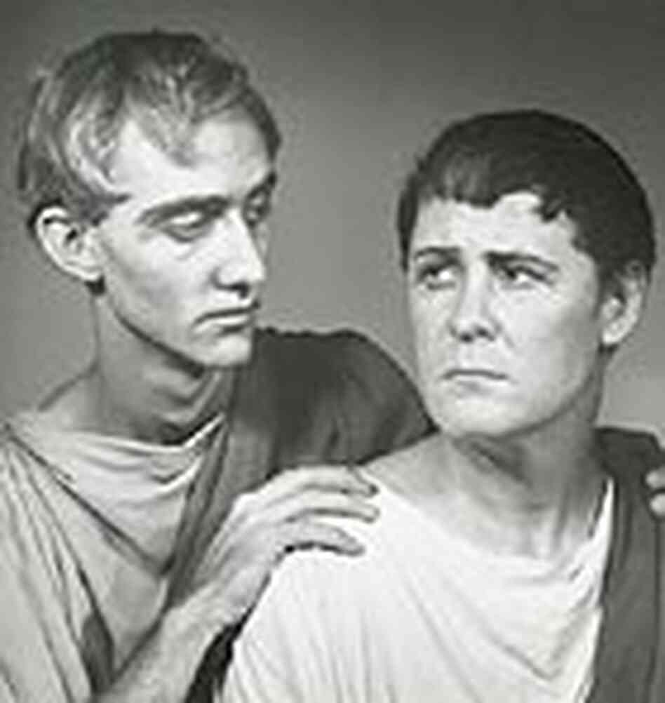 Arthur Lithgow (right) stars as Brutus Arthur Lithgow (right) stars as Brutus