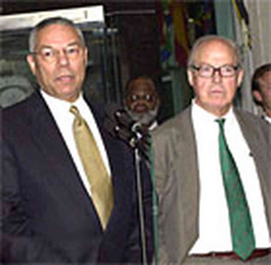Hans Blix and Colin Powell Hans Blix and Colin Powell