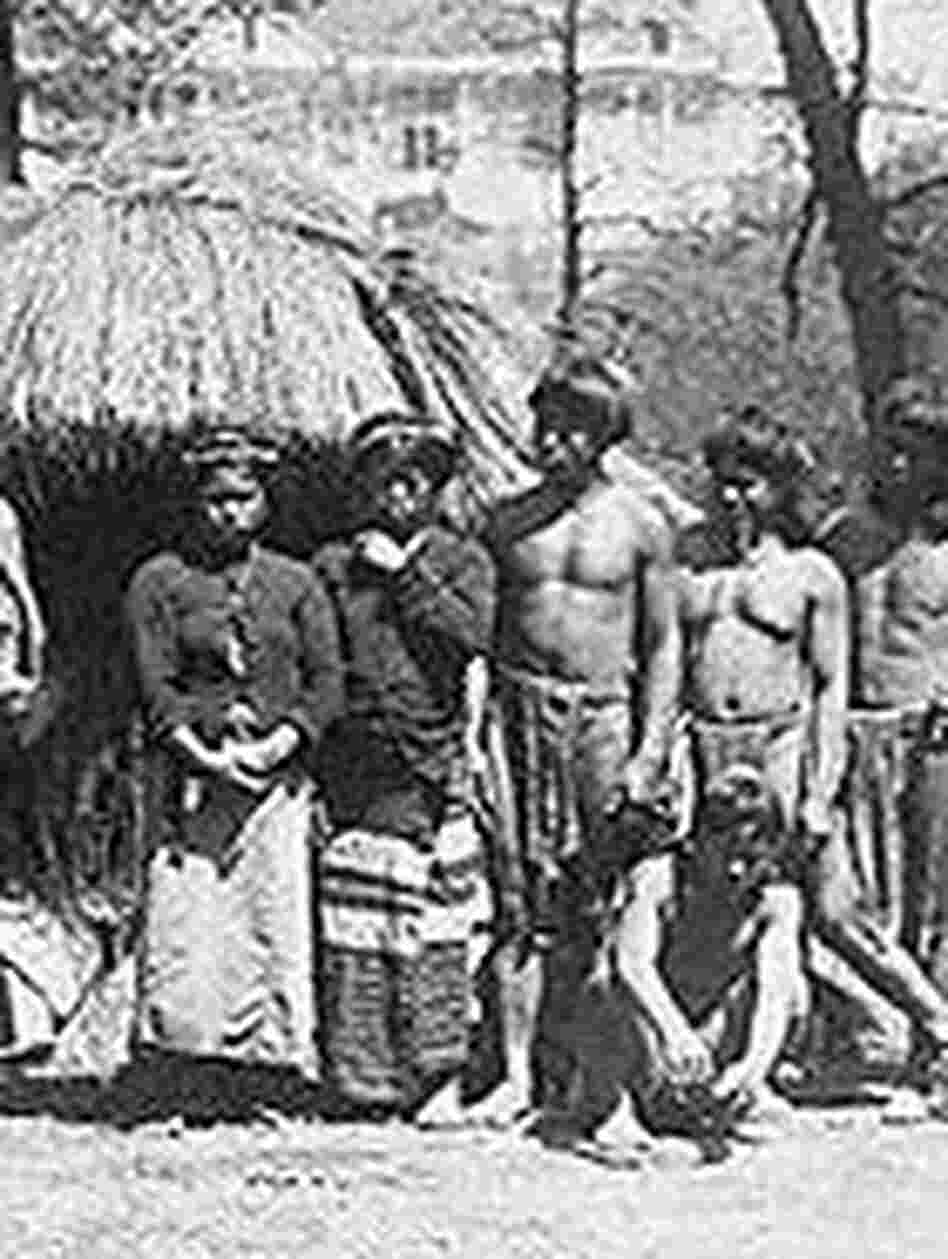 A group of Igorot villagers from the Philippines on display at the St. Louis World's Fair of 1904. A group of Igorot villagers from the Philippines on display at the St. Louis World's Fair of 1904.