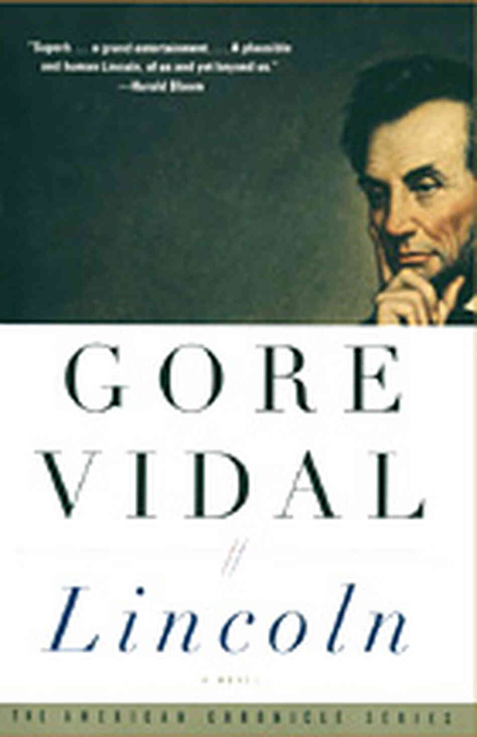 Cover of Gore Vidal's 'Lincoln' Cover of Gore Vidal's 'Lincoln'
