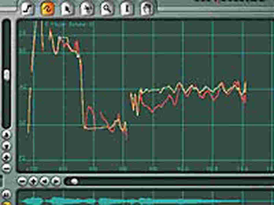 Screenshot of the Auto-Tune software Screenshot of the Auto-Tune software