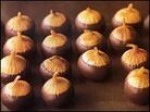 Chocolate-stuffed figs Chocolate-stuffed figs