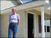 Nanette Sonnier stands in front of her home in Iberia Parish, La. Nanette Sonnier stands in front of her home in Iberia Parish, La.