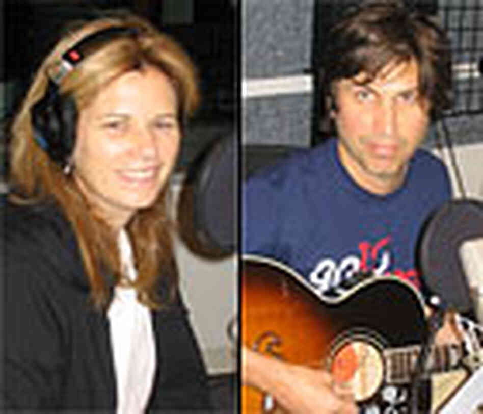 Margo and Michael Timmins of the Cowboy Junkies perform at NPR studios. Margo and Michael Timmins of the Cowboy Junkies perform at NPR studios.