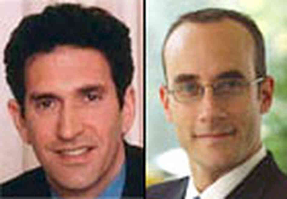 James Rubin, left, and Dan Senor James Rubin, left, and Dan Senor