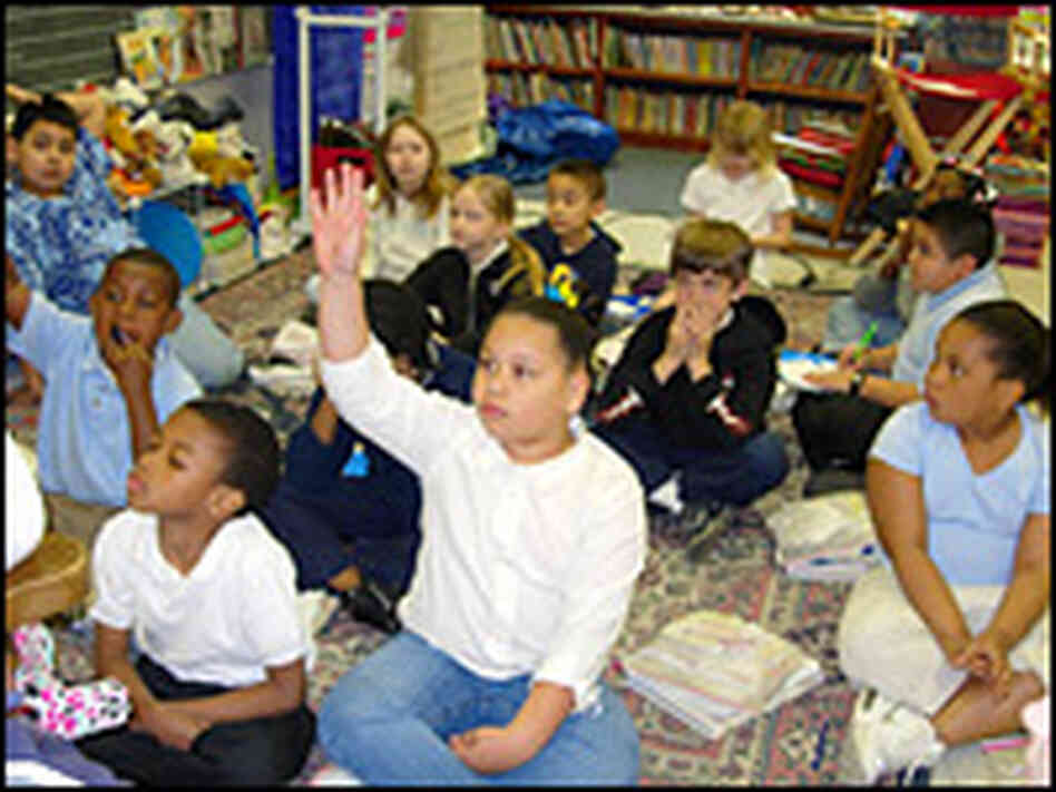 A second-grade class at Washington Irving Elementary in Indianapolis. A second-grade class at Washington Irving Elementary in Indianapolis.