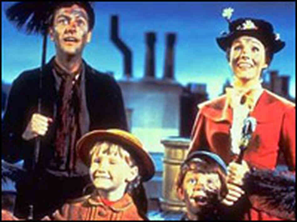 Dick Van Dyke and Julie Andrews in a photo from 1964's 'Mary Poppins' Dick Van Dyke and Julie Andrews in a photo from 1964's 'Mary Poppins'