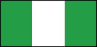 The Nigerian flag.