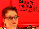 Terry Rusinow at her coffee stand. Credit: Ketzel Levine, NPR. Terry Rusinow at her coffee stand. Credit: Ketzel Levine, NPR.