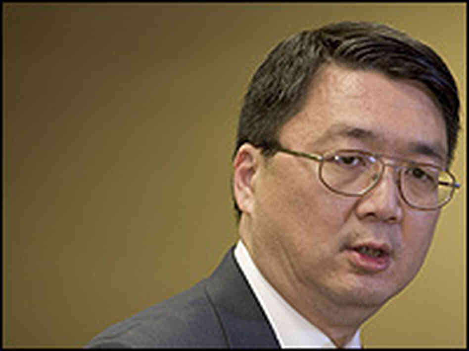 Howard Pien, chair of vaccine-maker Chiron Corporation. Howard Pien, chair of vaccine-maker Chiron Corporation.