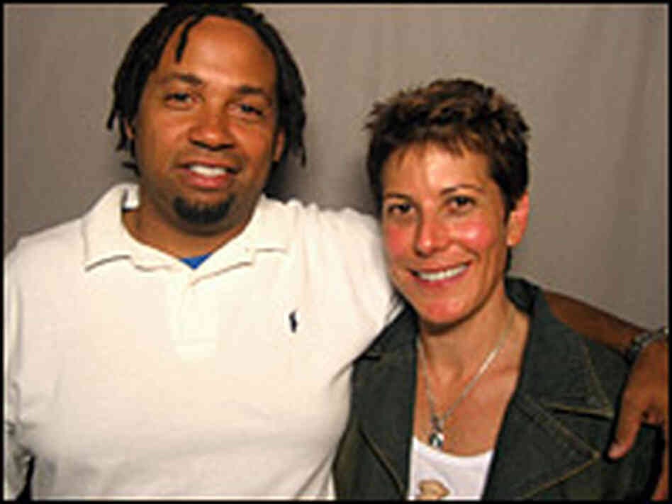 Terrence Hicks and Debra Fisher. Courtesy of StoryCorps Terrence Hicks and Debra Fisher. Courtesy of StoryCorps