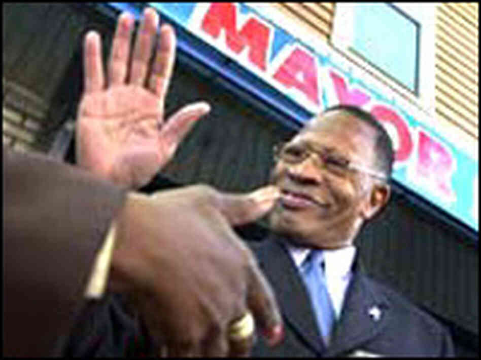 Sharpe James, mayor of Newark, N.J. since 1986. Sharpe James, mayor of Newark, N.J. since 1986.