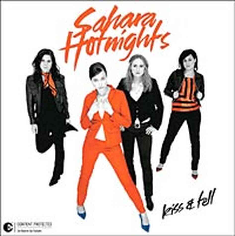 Cover for the Saraha Hotnights CD 'Kiss and Tell' Cover for the Saraha Hotnights CD 'Kiss and Tell'