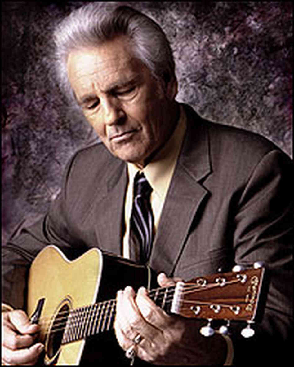Del McCoury with guitar Del McCoury with guitar