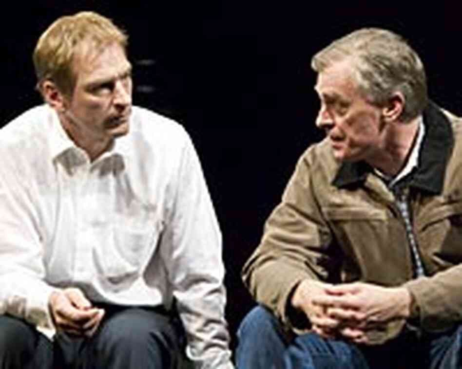 Left to right: Julian Sands as Prime Minister Blair and Keith Carradine as President Bush Left to right: Julian Sands as Prime Minister Blair and Keith Carradine as President Bush
