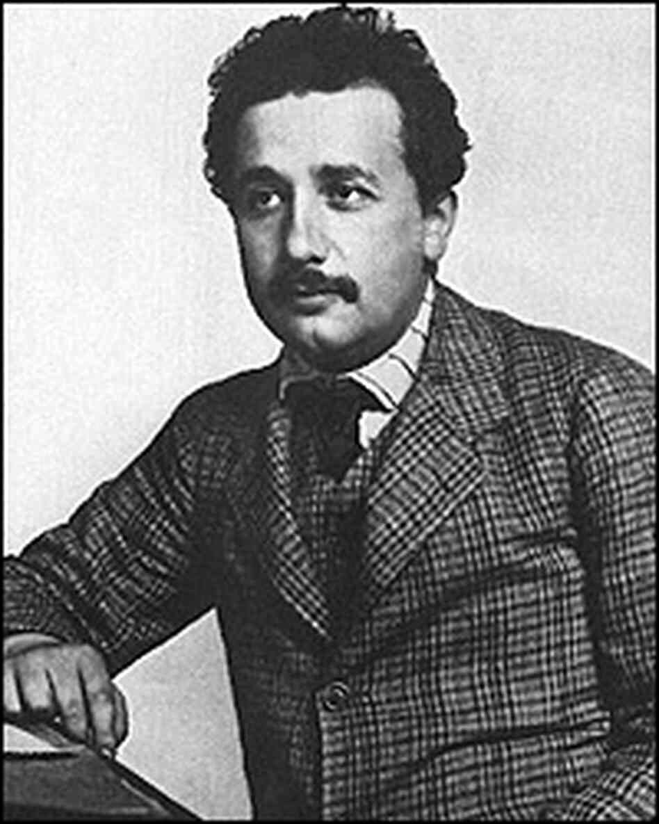 Albert Einstein as a clerk in Bern, Switzerland, 1905. Albert Einstein as a clerk in Bern, Switzerland, 1905.