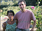 Ned Kahn and his wife Ned Kahn and his wife