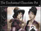 Detail from the cover of 'Sorcery Cecelia, or The Enchanted Chocolate Pot'
