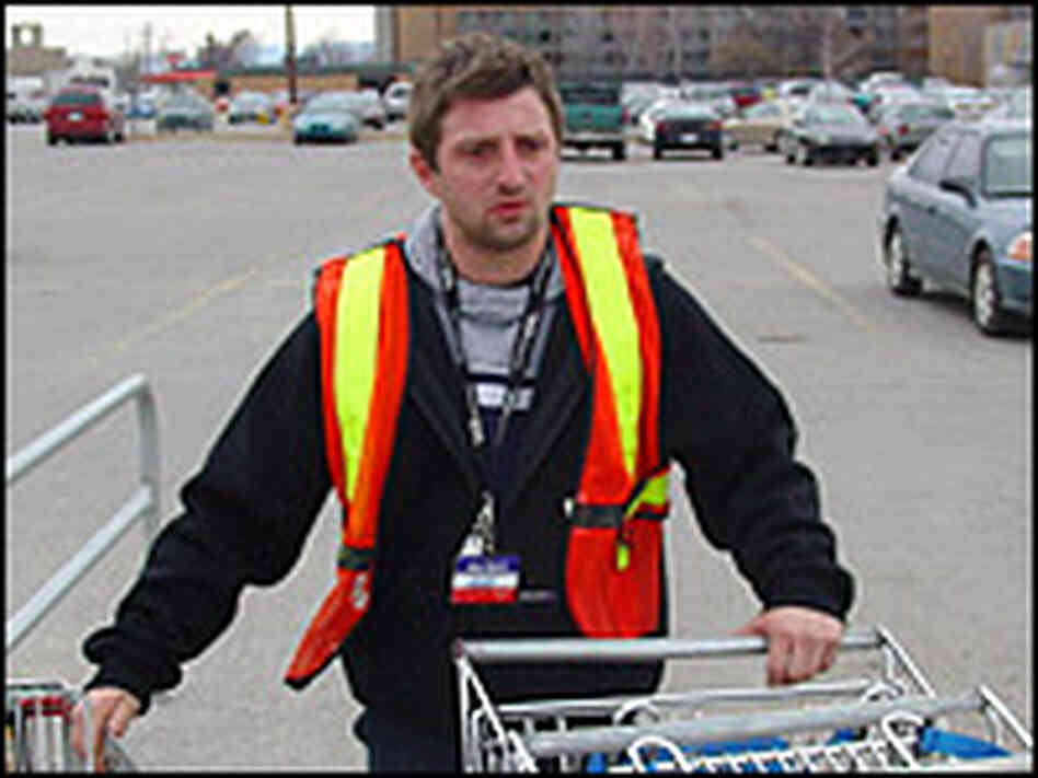 Jessy Pothier works at the Wal-Mart in Chicoutimi, near Jonquiere. Jessy Pothier works at the Wal-Mart in Chicoutimi, near Jonquiere.