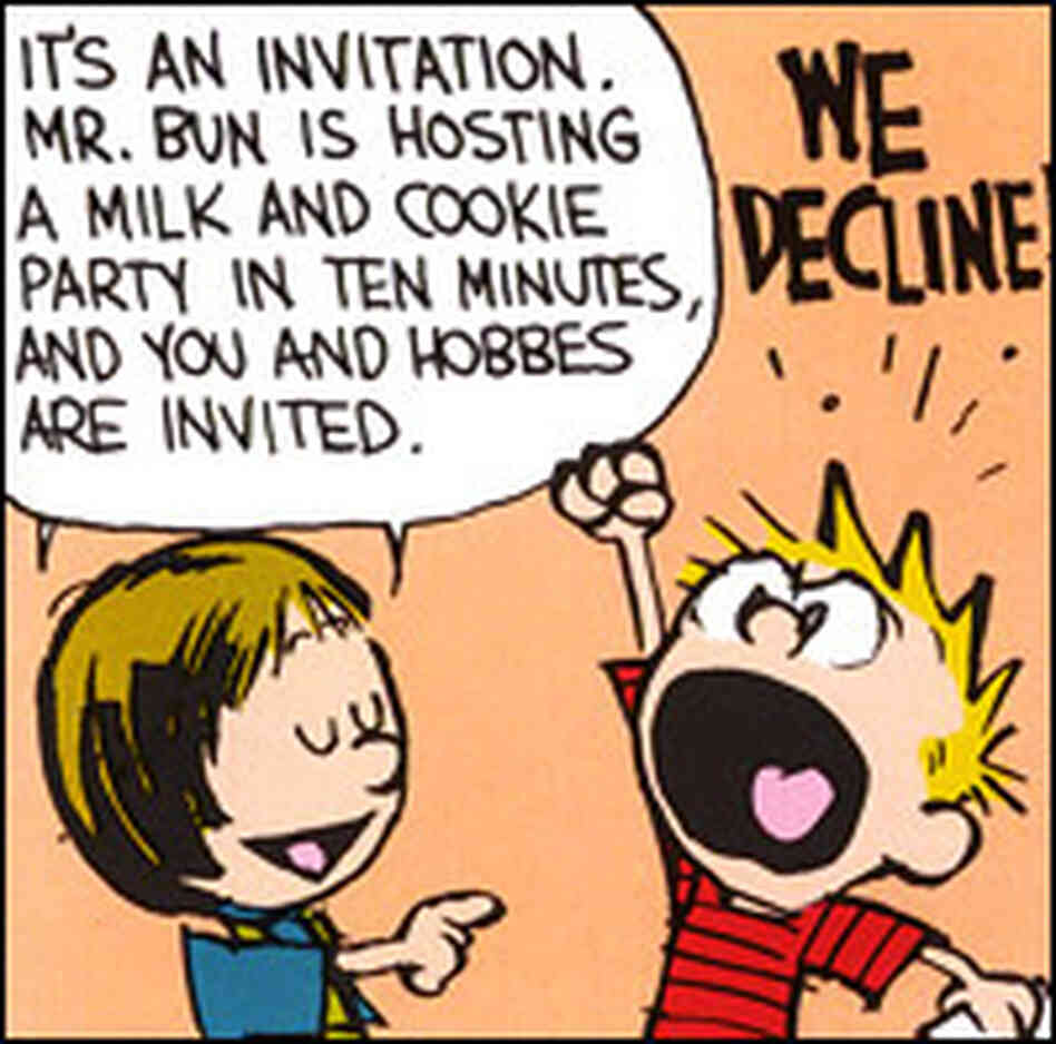 Susie. Credit: Bill Watterson - Andrews McMeel Publishing. Susie. Credit: Bill Watterson - Andrews McMeel Publishing.