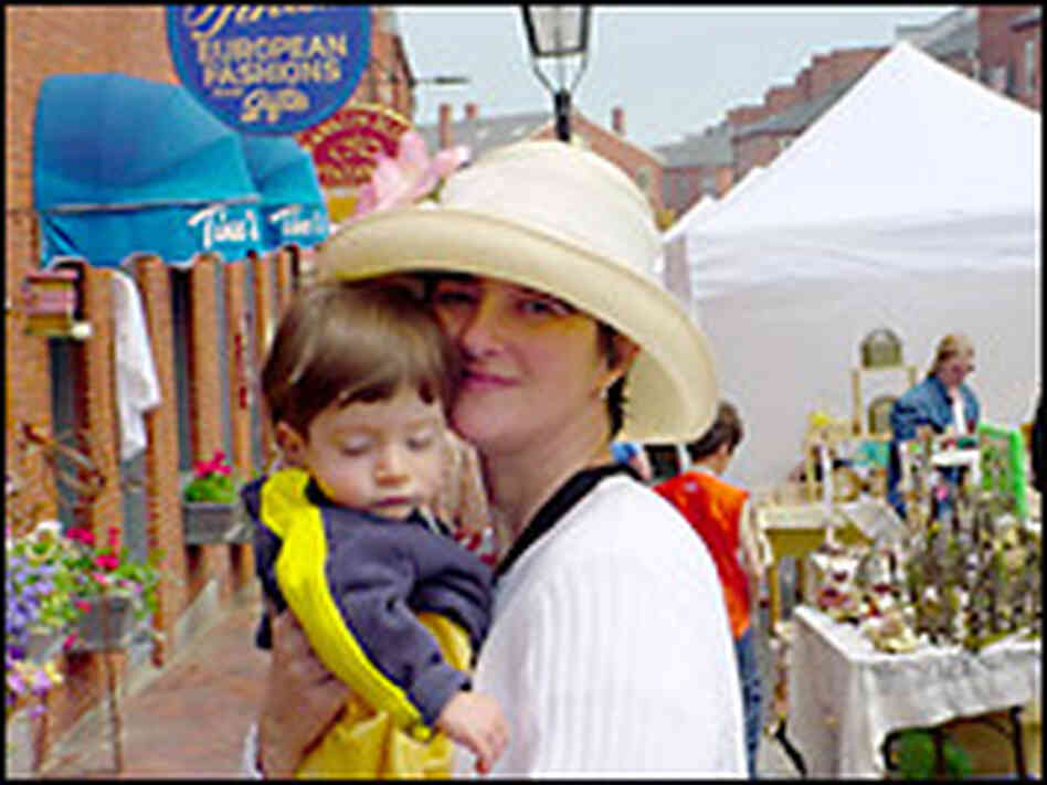 Liz Wisniewski with her son, Cam, now 4. Credit: Ed Wisniewski.