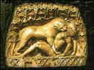 Lioness Attacking a Nubian. Courtesy: Iraq Museum.