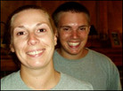 Casey and Dominic Amato. Credit: Frank Morris. Casey and Dominic Amato. Credit: Frank Morris.