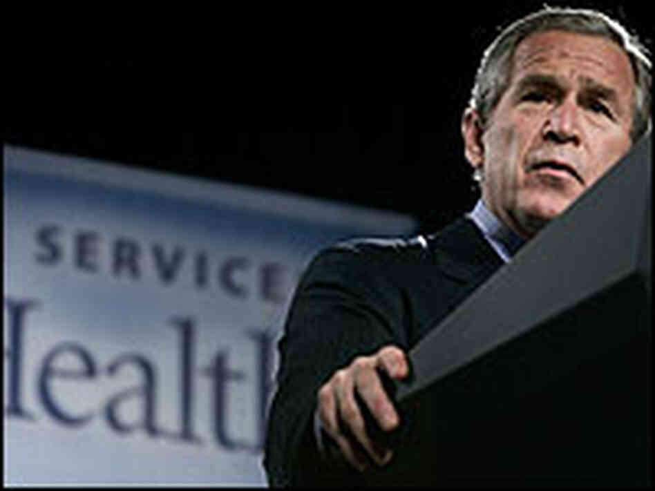 The president is emphasizing individual responsibility for health care. The president is emphasizing individual responsibility for health care.