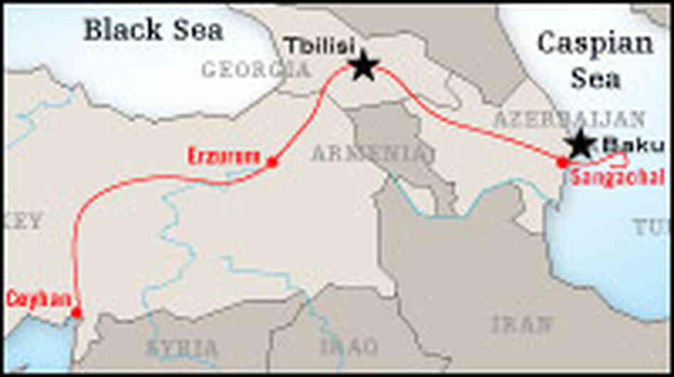 Pipeline map