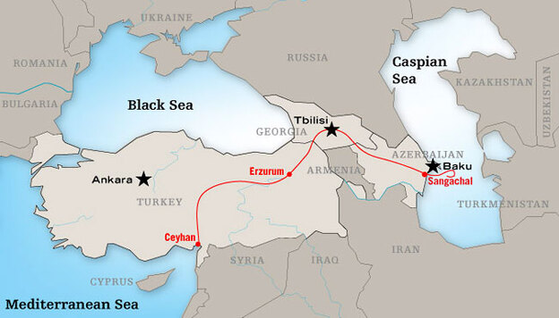 Pipeline map