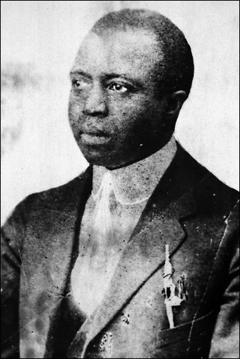 American composer and pianist Scott Joplin (1868 - 1917). Credit: MPI/Getty Images.