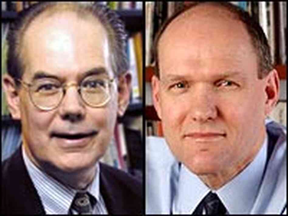 John Mearsheimer (left), of the University of Chicago, and Stephen Walt John Mearsheimer (left), of the University of Chicago, and Stephen Walt