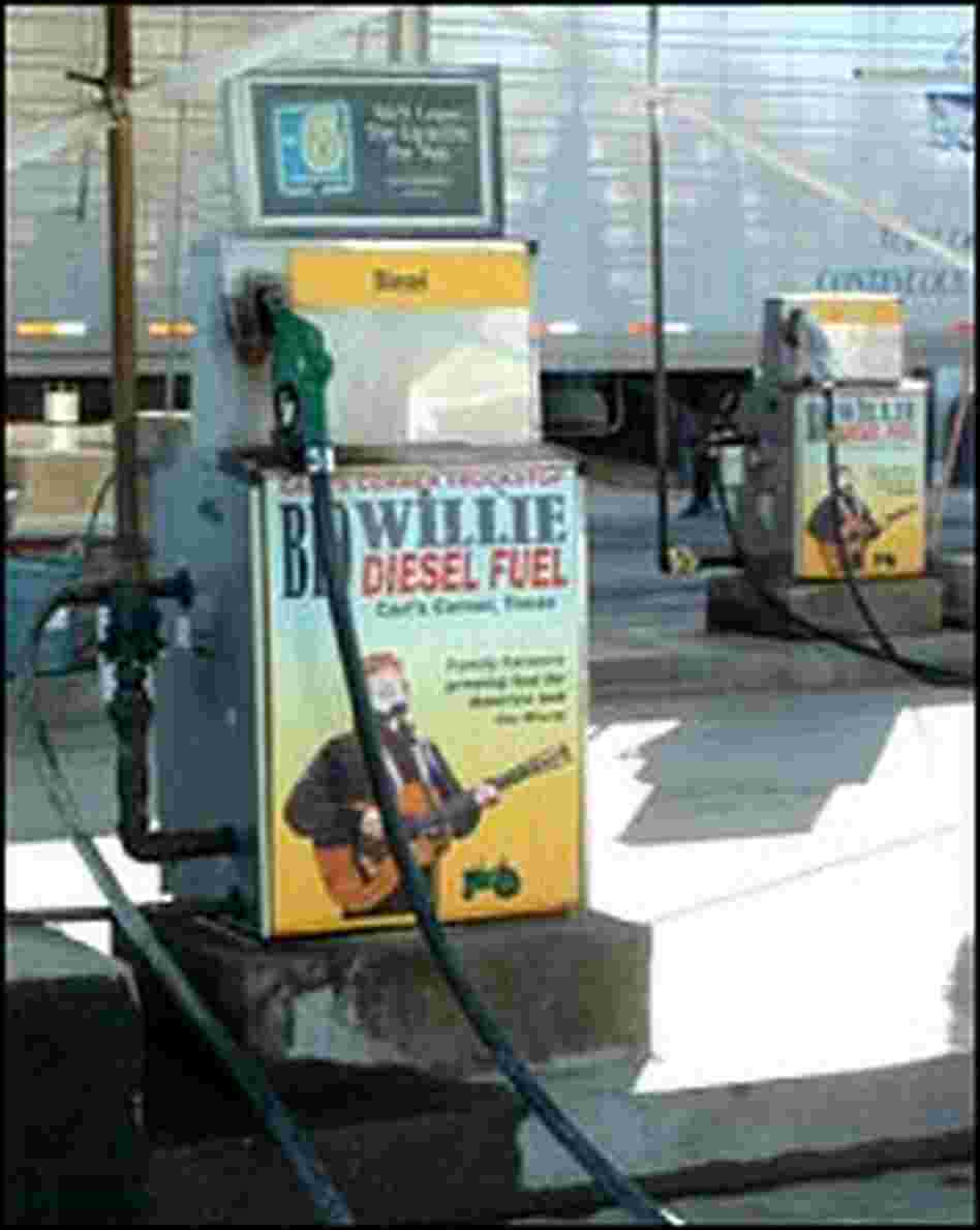 BioWillie fuel pumps at Carl's Corner