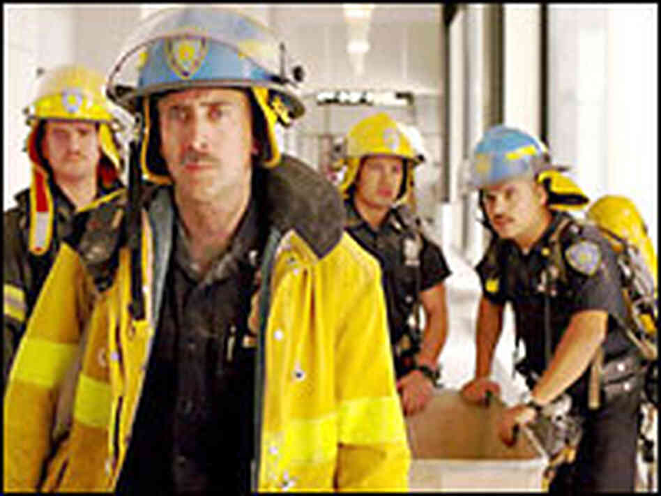 Actors Nicolas Cage and Michael Pena. Credit: Paramount Pictures. Actors Nicolas Cage and Michael Pena. Credit: Paramount Pictures.