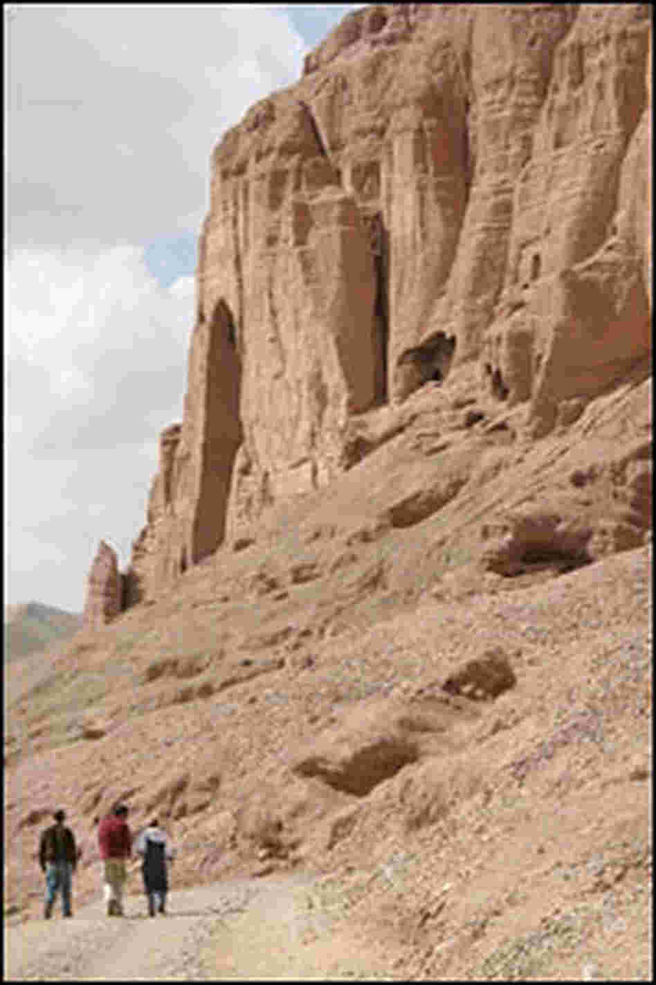 The Bamiyan cliffs