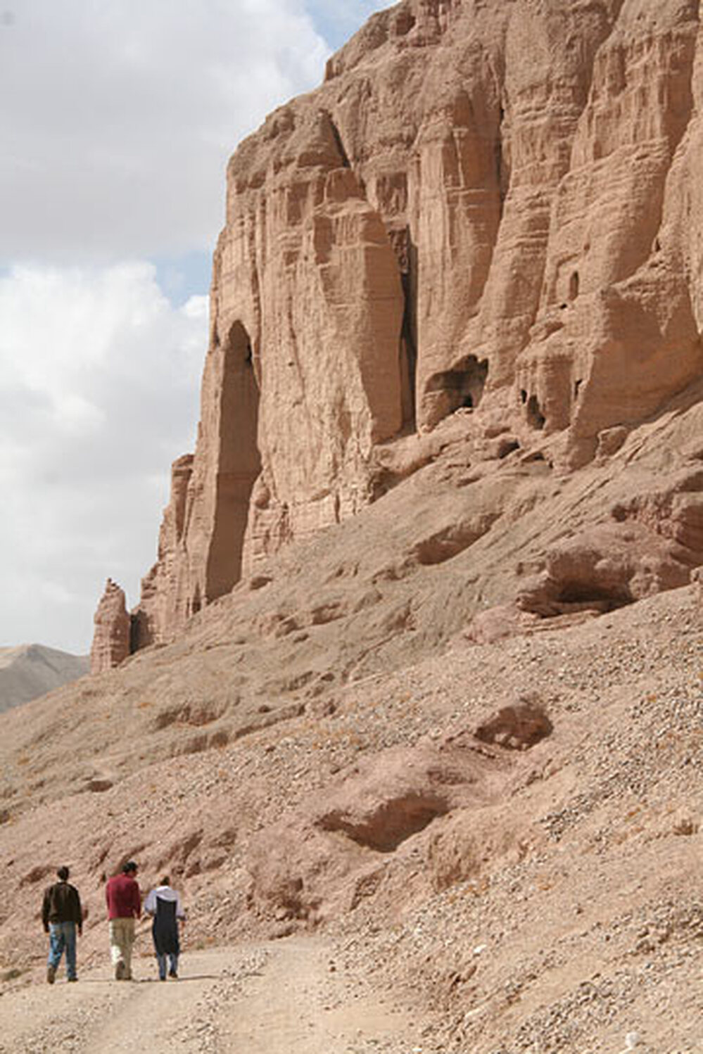 The Bamiyan cliffs