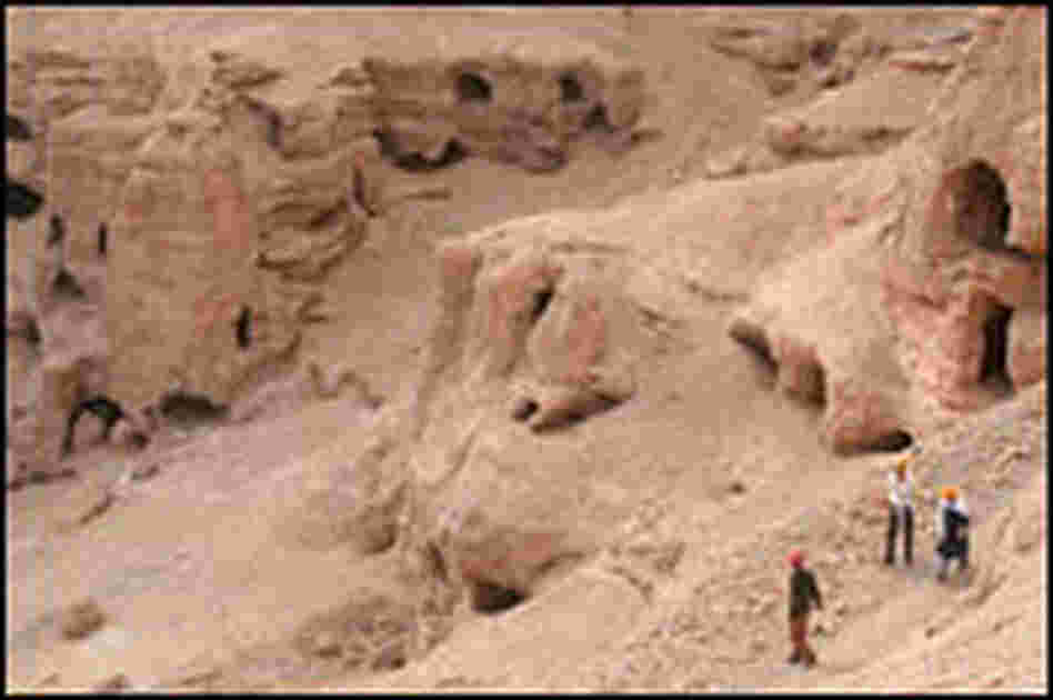 Caves and gullies