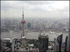 The soaring skyscrapers of Pudong, a district of Shanghai that sprung up in the 1990s, represent the The soaring skyscrapers of Pudong, a district of Shanghai that sprung up in the 1990s, represent the