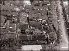 An aerial photo shows the Xintiandi area before its redevelopment. An aerial photo shows the Xintiandi area before its redevelopment.