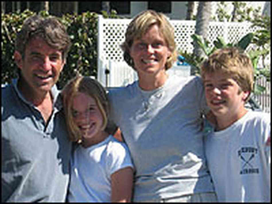 Dr. Elizabeth McKinley with her husband, Chip Gilkeson, and her son, Will, 14, and daughter, Katie, Dr. Elizabeth McKinley with her husband, Chip Gilkeson, and her son, Will, 14, and daughter, Katie,