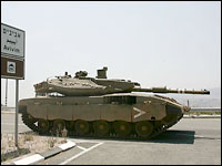 An Israeli tank. Credit: Christopher Furlong/Getty Images.