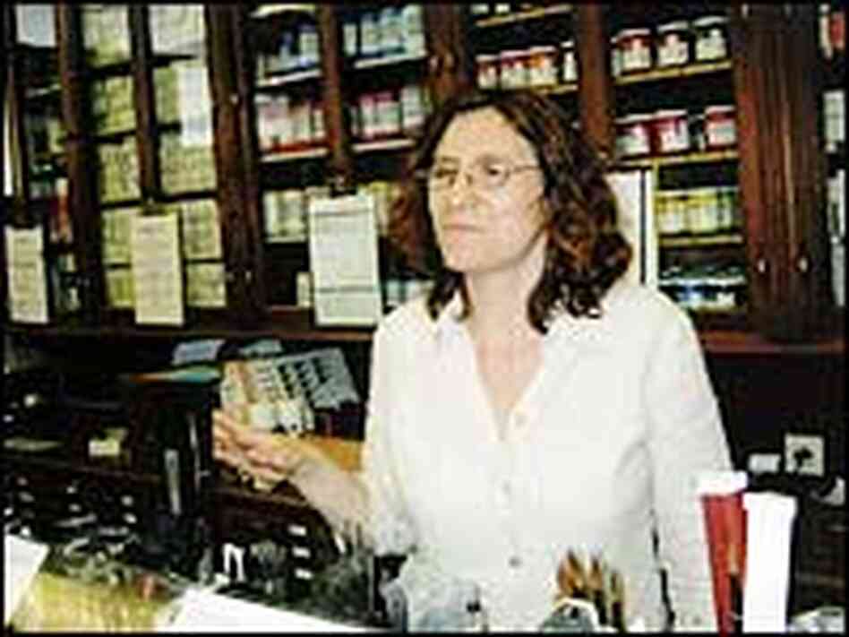 Sophie Sennelier is the fourth generation to work in the Sennelier shop.