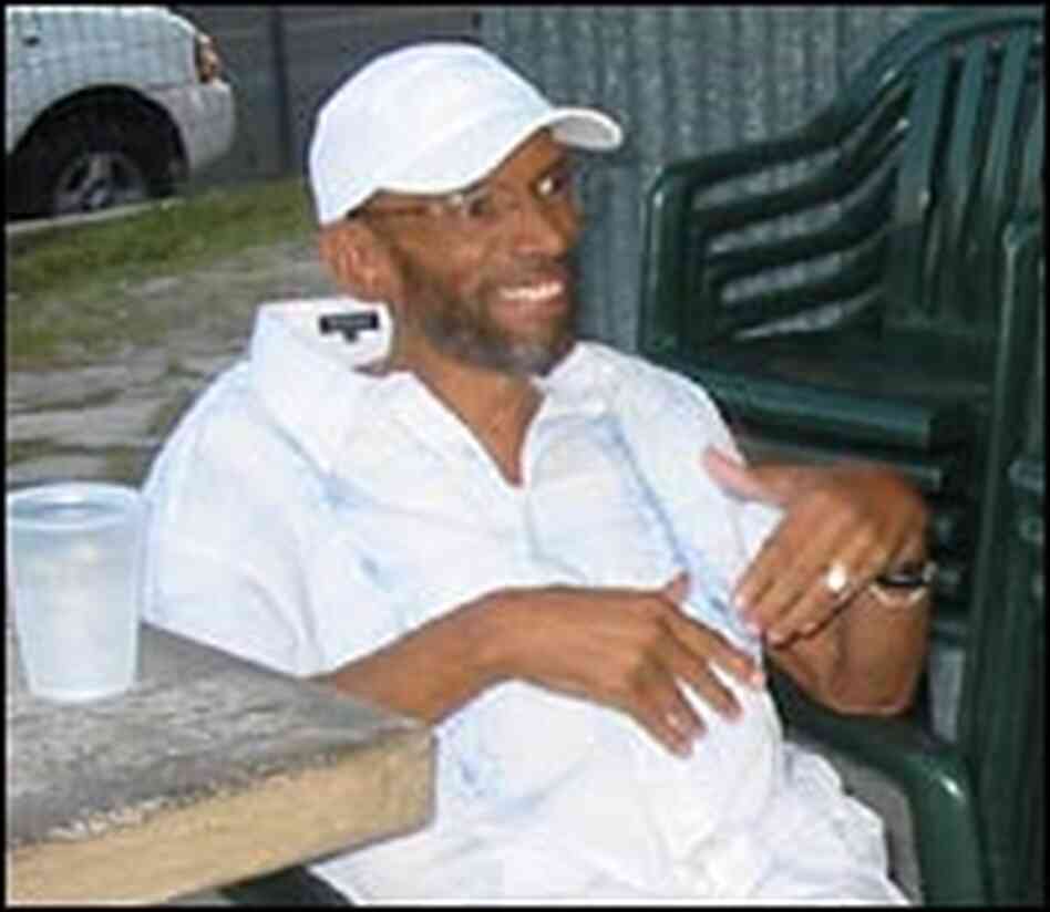Sterling Houston, cooling down at La Tuna. 